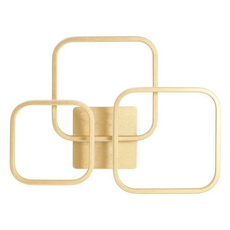 Lampa Sufitowa LED Wisząca nowoczesna żyrandol plafon 30W biała neutralna LX-957 GOLD