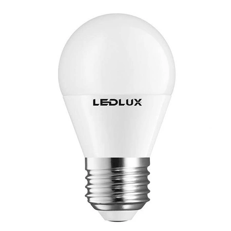 Żarówka LED E27 G45 10W = 90W 850lm 6000K biała zimna LEDLUX