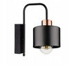 Kinkiet Lampa Ścienna LX- 1033 Czarna + Miedź 1x E27 LEDLUX
