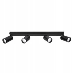 Oprawa Sufitowa Natynkowa Reflektor Listwa LX- 8370-4 Czarny GU10 LEDLUX