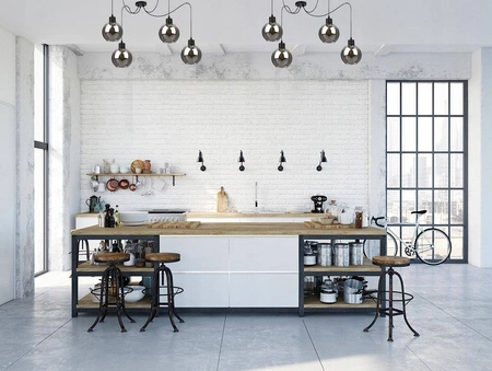 Lampa Wiszaca LX- 1132 Czarna 4x E27 LEDLUX