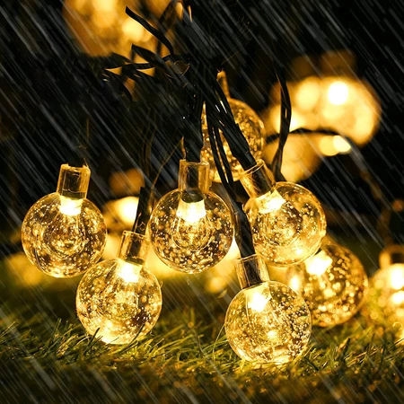 Girlanda Lampa Solarna Świetlna Ogrodowa LSOL-008 LEDLUX