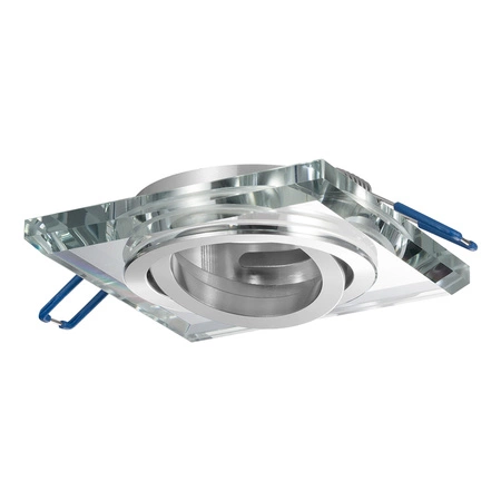 Oprawa Halogenowa Szklana Sufitowa LX- 6002 Lustrzana MR16 GU10 Kwadrat LEDLUX