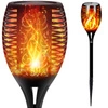 4x Lampa Solarna Ogrodowa Pochodnia Ogień efekt płomienia wbijana latarnia LSOL-005 LEDLUX