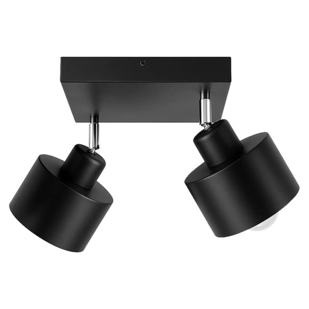 Lampa Sufitowa LX-1130 Czarna 2x E27 LEDLUX