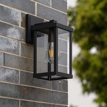 Lampa elewacyjna LED zewnętrzna kinkiet ogrodowy Premium LEL-0010 Szara LEDLUX