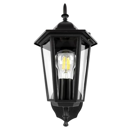 Lampa elewacyjna LED zewnętrzna kinkiet ogrodowy LATARNIA Nowoczesna E27 LEL-0005 LEDLUX