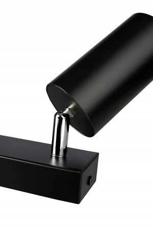 Oprawa Sufitowa Natynkowa Reflektor Listwa LX- 8370-6 Czarna GU10 LEDLUX