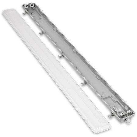 Oprawa hermetyczna lampa LED świetlówka do garażu 120cm natynkowa warsztat LEDLUX