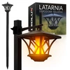 Lampa Solarna Ogrodowa LED Zewnętrzna 1,5m Latarnia Wbijana Słupek ogrodowy LSOL-007 LEDLUX