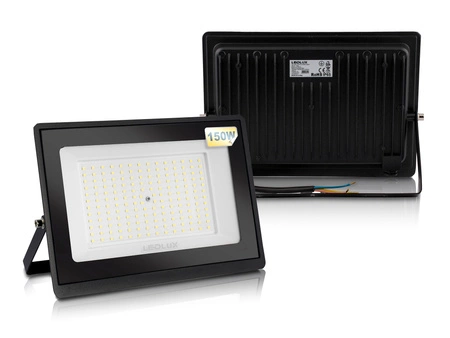 Halogen LED naświetlacz lampa 150W 15000lm Premium reflektor zewnętrzny biały neutralny LEDLUX