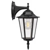 Kinkiet Ogrodowy Lampa Elewacyjna Zewnętrzna Latarnia LEL-0001 Czarny LEDLUX