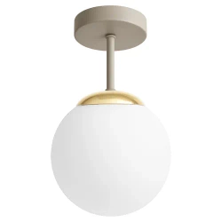 Lampa wisząca sufitowa nowoczesna E27 ZŁOTA beżowa GLAMOUR nowoczesna LX- LX1426