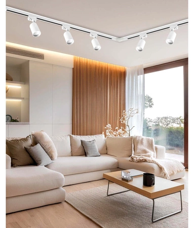 Szyna Oświetleniowa Listwa Szynoprzewód 2m Biała LEDLUX