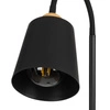 Lampa Podłogowa stojąca 2xE27 nowoczesna Czarna Regulowana do salonu Loft LPD-005 BLACK E27 LEDLUX