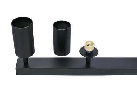 Oprawa Sufitowa Natynkowa Reflektor Listwa LX- 8370-3 Czarny GU10 LEDLUX