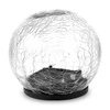 Lampa ogrodowa Kula solarna LED Szklana 10 cm Grube szkło wbijana naziemna LSOL-059 LEDLUX