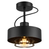 Lampa Sufitowa LX- 1259 Czarna 1x E27 LEDLUX