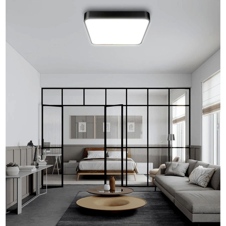 Plafon Lampa Sufitowa LX- 943 Czarny 50W 4000K LEDLUX