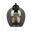Lampa Wisząca LX-1281 Czarna 1x E27 LEDLUX