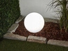 Lampa Solarna LED biała kula 15cm LSOL-002 LEDLUX