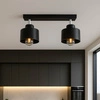 Lampa Sufitowa LX- 1107 Czarna 2x E27 LEDLUX