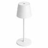 Lampa wewnętrzna zewnętrzna Lampka na taras ogródek stół LED USB Bezprzewodowa Biała LB-001 WHITE