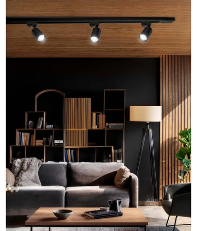 Szyna Oświetleniowa Listwa Szynoprzewód 2m Czarna LEDLUX