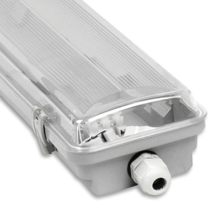 Oprawa hermetyczna lampa LED świetlówka do garażu 120cm natynkowa warsztat LEDLUX