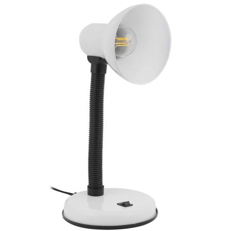 LAMPKA BIURKOWA LED LX-1812 Biała Regulowana Szkolna LEDLUX