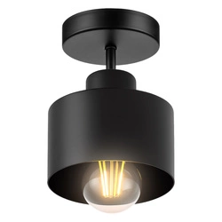 Lampa Sufitowa LX- 1038 Czarna 1x E27 LEDLUX