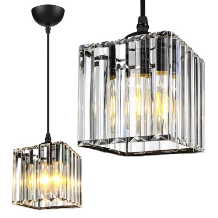 Lampa Wisząca LX- 1190 Czarna 1x E27 LEDLUX