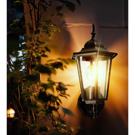 Lampa elewacyjna LED zewnętrzna kinkiet ogrodowy LATARNIA Nowoczesna E27 LEL-0005 LEDLUX