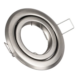 Oprawa Halogenowa Sufitowa CT- 015 Satyna MR16 GU10 Okrągła LEDLUX