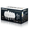 6x Żarówka LED E14 B35 10W = 90W 850lm 4000K biała neutralna LEDLUX
