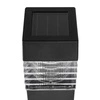4x Lampa Solarna LED SŁUPEK OGRODOWY Czarny WBIJANY Ozdobny PREMIUM LSOL-003 LEDLUX