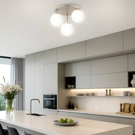 Lampa Wisząca Sufitowa Plafon Żyrandol Beżowa Ecru Kaszmir Loft Edison LX1423