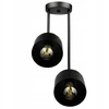 Lampa Sufitowa LX- 1032 Czarna 2x E27 LEDLUX