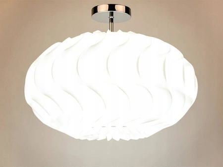 Lampa Sufitowa LX- 75 Biała 1x E27 LEDLUX