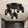 Lampa Sufitowa LX- 1020 Czarna 3x E27 LEDLUX