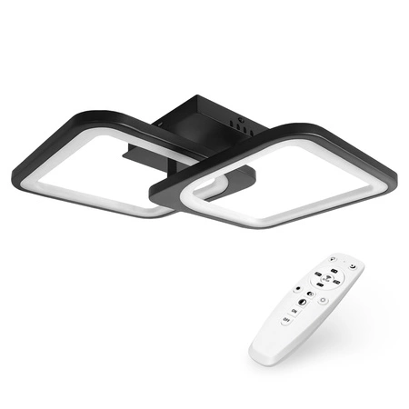 Lampa Sufitowa LED Wisząca nowoczesna żyrandol plafon 54W CCT Remote pilot LX-956