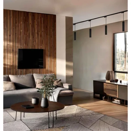 Zestaw Szyna Oświetleniowa Listwa 1m Czarna + 4x Reflektor Szynowy LampaTuba Czarny LEDLUX