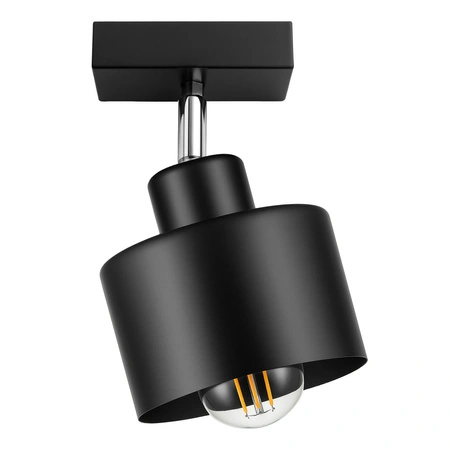 Lampa Sufitowa LX- 1097 Czarna 1x E27 LEDLUX