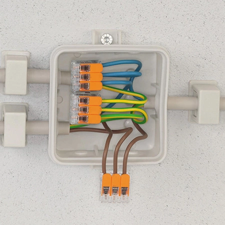 Złączka Szybkozłączka Zaciskowa 2x 0,14-4mm² LEDLUX