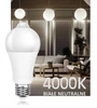 Żarówka LED E27 PIR A60 12W biała neutralna czujnik RUCHU ZMIERZCHU LEDLUX