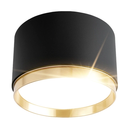 OPRAWA NATYNKOWA Sufitowa HALOGENOWA TUBA LED GX53 Walec SPOT Nowoczesna Czarna OPN-017