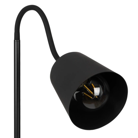 Lampa Podłogowa stojąca 2xE27 nowoczesna Czarna Regulowana do salonu Loft LPD-005 BLACK E27 LEDLUX