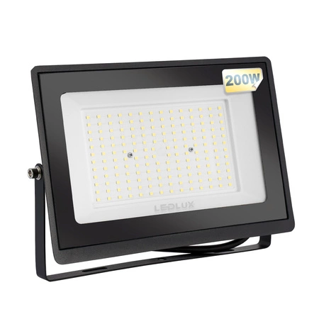 Halogen LED naświetlacz lampa 200W 20000lm Premium reflektor zewnętrzny biały zimny LEDLUX