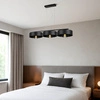 Lampa Wisząca LX- 1091 Czarna 3x E27 LEDLUX