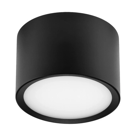 OPRAWA NATYNKOWA Sufitowa HALOGENOWA TUBA LED GX53 Walec SPOT Nowoczesna OPN-014 Czarna